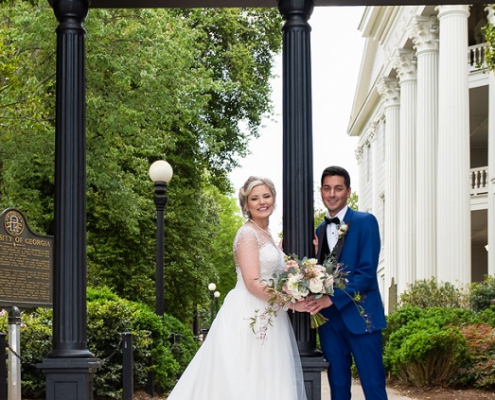Caitlin and Thomas Conn at Arch